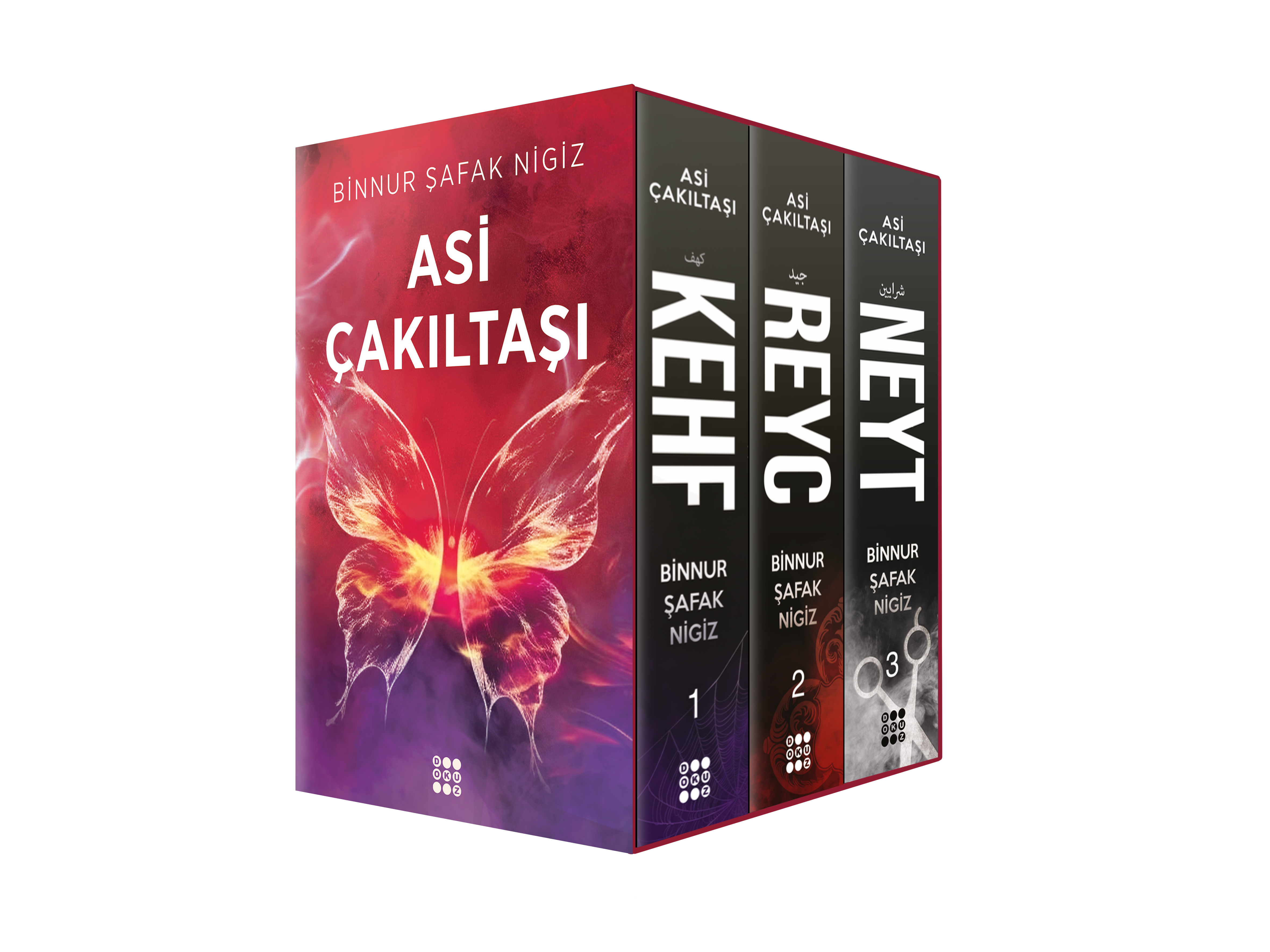 ASİ ÇAKILTAŞI SERİSİ (3 KİTAP TAKIM)