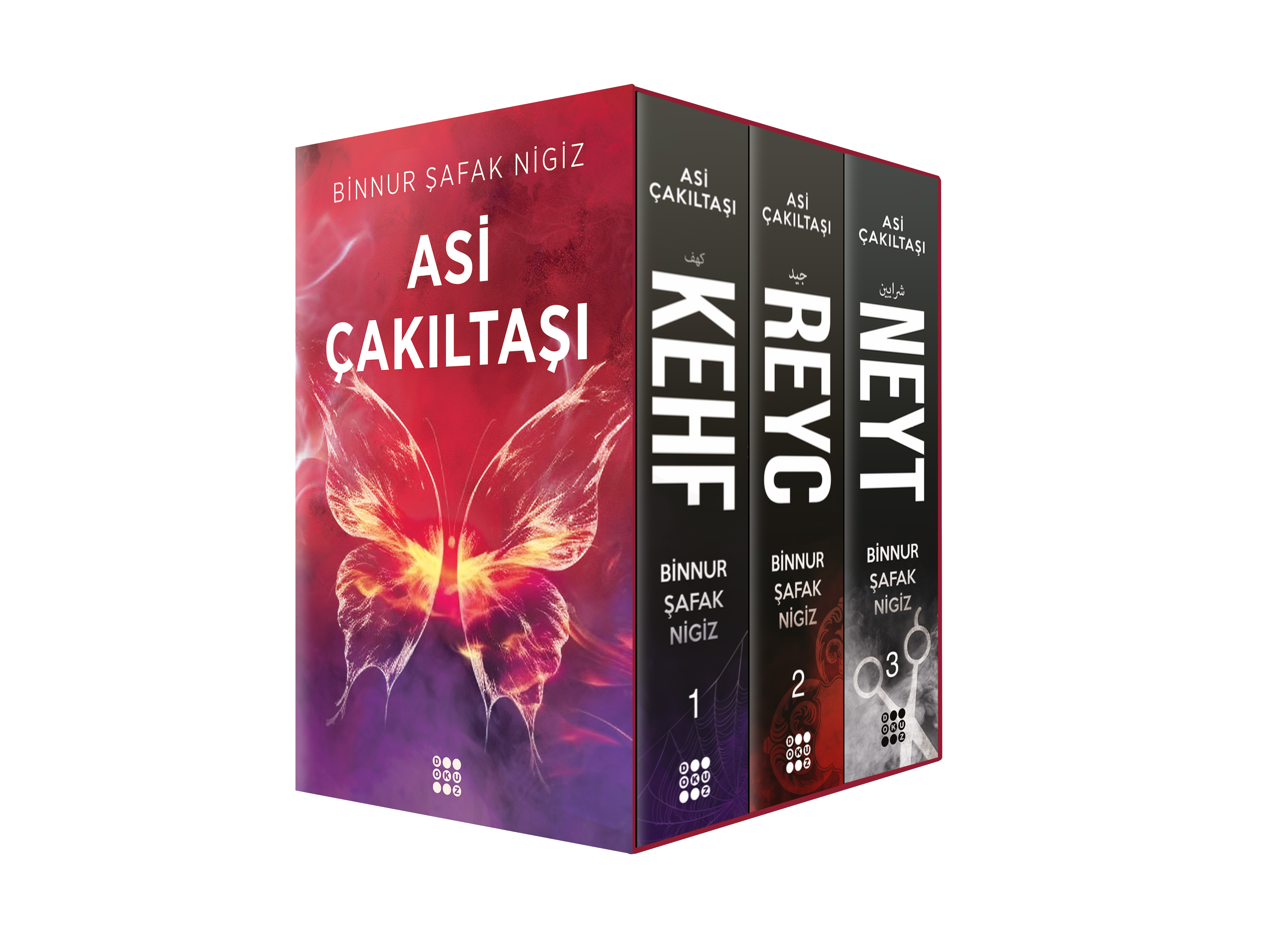 ASİ ÇAKILTAŞI SERİSİ (3 KİTAP TAKIM)