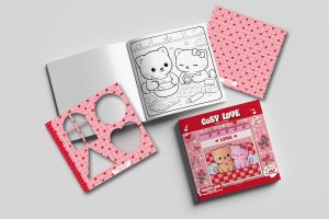 COSY LOVE - YETİŞKİN-AİLE BOYAMA KİTABI