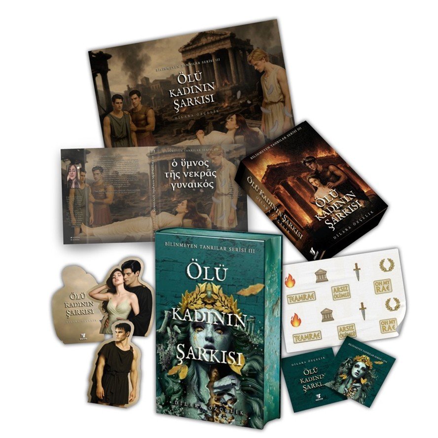 Ölü Kadının Şarkısı (Yan Boyamalı Kutulu Set)
