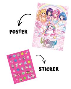Unicorn Günlüğü Kutulu Set - 4 Kitap Takım - Cindy Harper - Poster ve Sticker Hediyeli