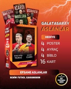 Şampiyon Efsane Aslanlar Özel 4 Kitap Takım Set