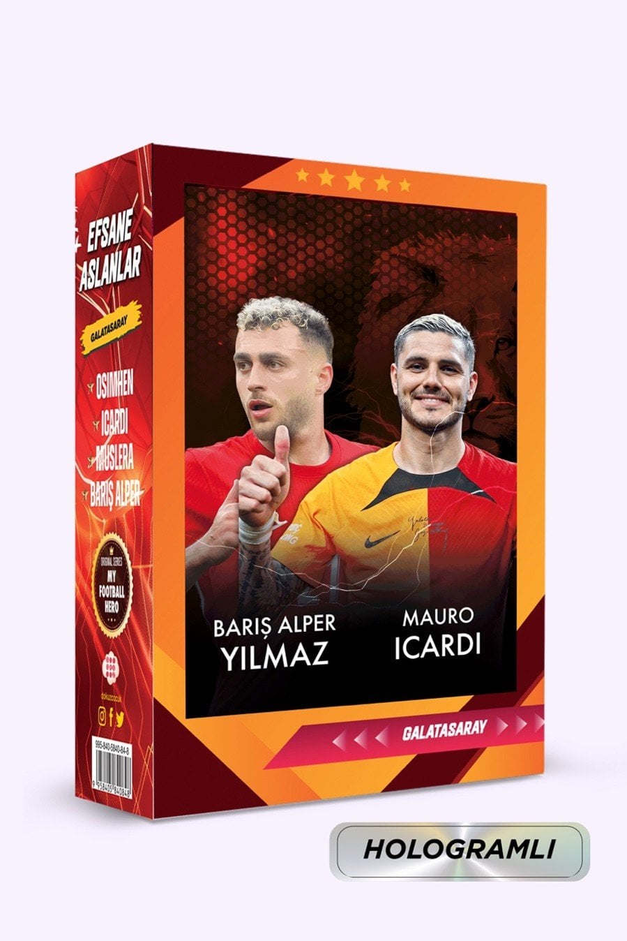 Şampiyon Efsane Aslanlar Özel 4 Kitap Takım Set