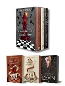 Can Dikmenli - Rüyalardan Öte Kabuslar Kadar Özel Kutulu Set (3 Kitap Takım)