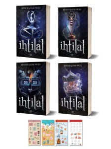 Binnur Şafak Nigiz İhtilal Serisi - 4 Kitap Takım Set (Ciltsiz) + Hediye Sticker