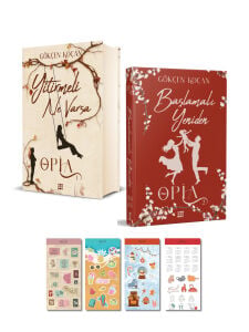 Gökçen Koçan Opia Serisi - 2 Kitap Özel Tasarım Kutulu Set Ciltli - Sticker Hediyeli