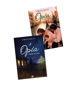 Gökçen Koçan Opia Serisi - 2 Kitap Özel Tasarım Kutulu Set Ciltli - Sticker Hediyeli