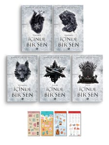 Dokuz Yayınları İçinde Bir Sen Serisi (5 Kitap Takım - Ciltli) + Sticker Hediyeli