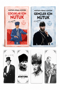 Mustafa Kemal Atatürk Nutuk Seti 2 Kitap 4 Ayraç - Çocuklar ve Gençler İçin