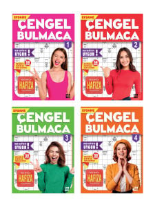 Efsane Çengel Bulmaca 4’lü Set - 1, 2, 3 ve 4. Kitap