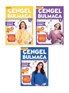 Efsane Çengel Bulmaca 3’lü Set - 5, 6 ve 7. Kitap