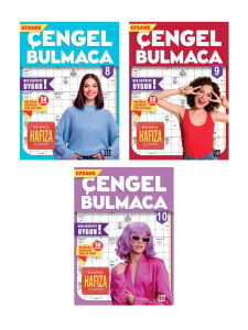 Efsane Çengel Bulmaca 3’lü Set - 8, 9 ve 10. Kitap