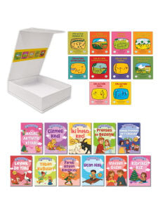 Okumayı Öğreniyorum 21 Kitap Dev Set 1 - Kutulu Cin Ali Hikayeleri & Etkinlikli Masal Seti