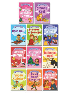 Okumayı Öğreniyorum 21 Kitap Dev Set 1 - Kutulu Cin Ali Hikayeleri & Etkinlikli Masal Seti