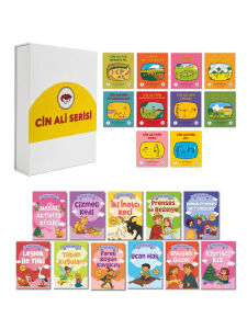 Okumayı Öğreniyorum 21 Kitap Dev Set 1 - Kutulu Cin Ali Hikayeleri & Etkinlikli Masal Seti