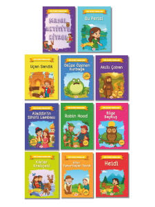 Okumayı Öğreniyorum 21 Kitap Dev Set 3 - Kutulu Cin Ali Hikayeleri & Etkinlikli Masal Seti