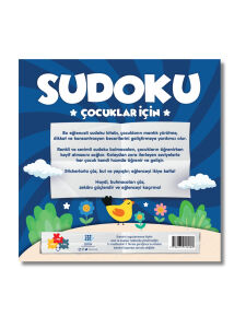 Çocuklar İçin Çıkartmalı Sudoku Seti - Orta Seviye - Zeka Geliştirici Bulmaca Seti