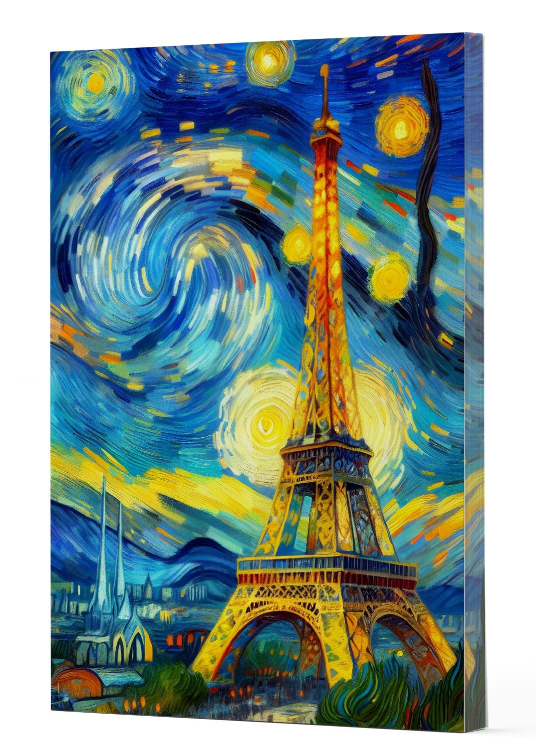 VAN GOGH 9 EYFEL KULESİ - DEFTER