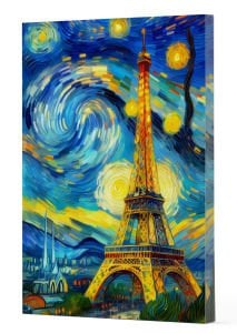 VAN GOGH 9 EYFEL KULESİ - DEFTER