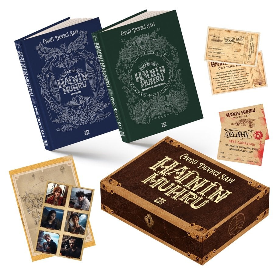 HAİNİN MÜHRÜ CİLTLİ KUTULU SET (2 KİTAP TAKIM)
